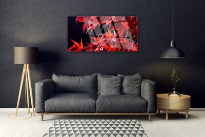 Glasbild aus Plexiglas® Blätter Pflanzen