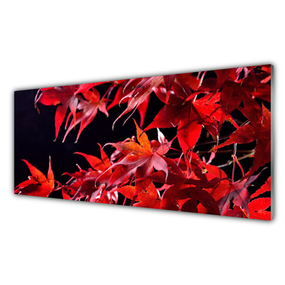 Glasbild aus Plexiglas® Blätter Pflanzen