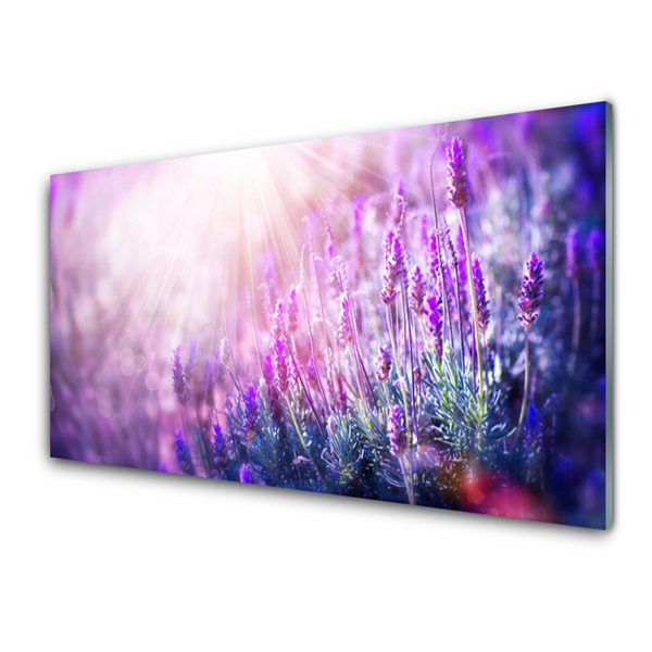 Glasbild aus Plexiglas® Blumen Pflanzen