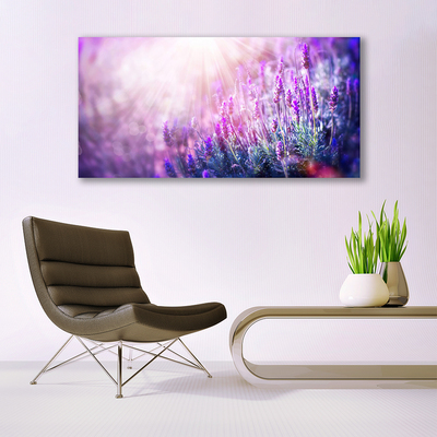 Glasbild aus Plexiglas® Blumen Pflanzen