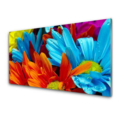 Glasbild aus Plexiglas® Blumen Pflanzen