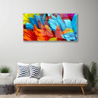 Glasbild aus Plexiglas® Blumen Pflanzen