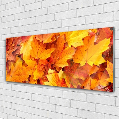 Glasbild aus Plexiglas® Blätter Pflanzen