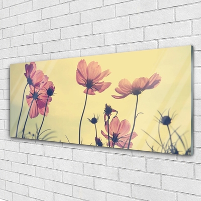 Glasbild aus Plexiglas® Blumen Pflanzen