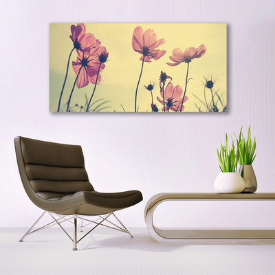 Glasbild aus Plexiglas® Blumen Pflanzen