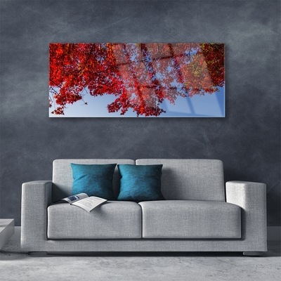 Glasbild aus Plexiglas® Zweige Blätter Pflanzen