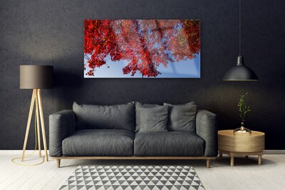 Glasbild aus Plexiglas® Zweige Blätter Pflanzen