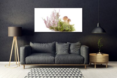 Glasbild aus Plexiglas® Pilze Pflanzen