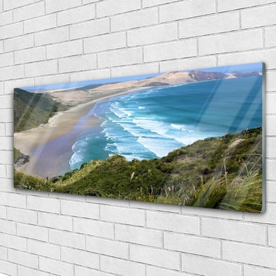 Glasbild aus Plexiglas® Strand Meer Landschaft