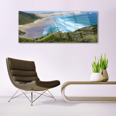 Glasbild aus Plexiglas® Strand Meer Landschaft