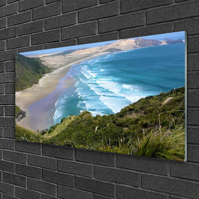 Glasbild aus Plexiglas® Strand Meer Landschaft