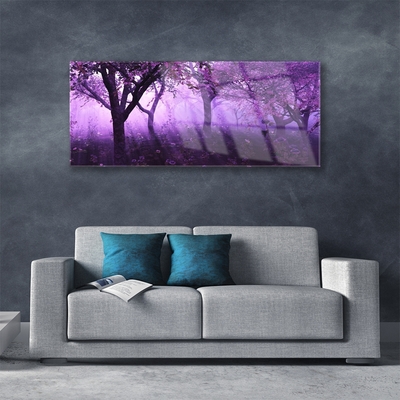 Glasbild aus Plexiglas® Bäume Natur