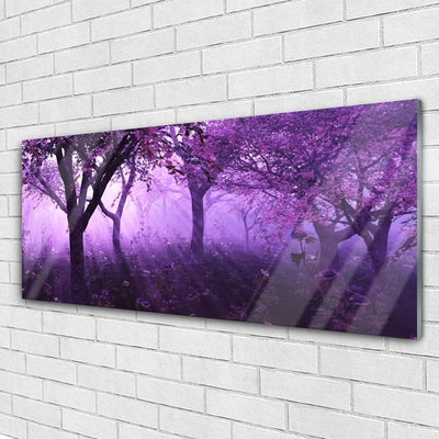 Glasbild aus Plexiglas® Bäume Natur