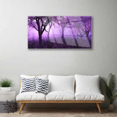 Glasbild aus Plexiglas® Bäume Natur