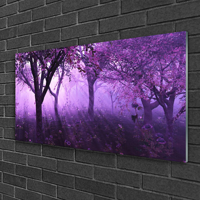 Glasbild aus Plexiglas® Bäume Natur