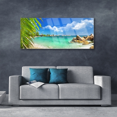 Glasbild aus Plexiglas® Meer Landschaft