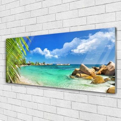 Glasbild aus Plexiglas® Meer Landschaft