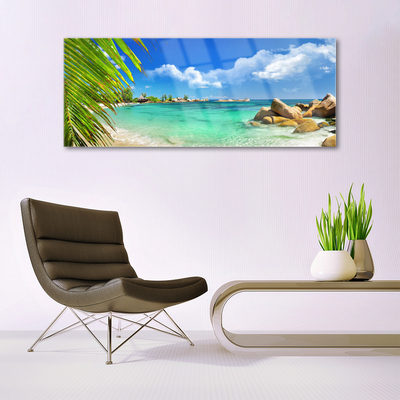 Glasbild aus Plexiglas® Meer Landschaft