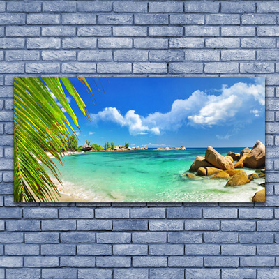 Glasbild aus Plexiglas® Meer Landschaft