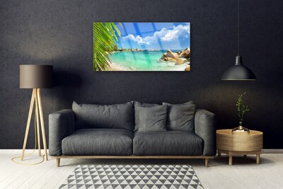 Glasbild aus Plexiglas® Meer Landschaft