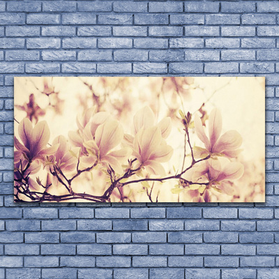 Glasbild aus Plexiglas® Blumen Pflanzen