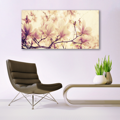 Glasbild aus Plexiglas® Blumen Pflanzen