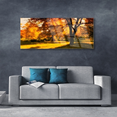 Glasbild aus Plexiglas® Bäume Natur