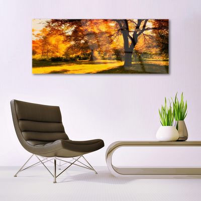 Glasbild aus Plexiglas® Bäume Natur