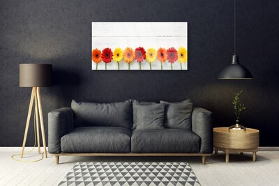 Glasbild aus Plexiglas® Blumen Pflanzen