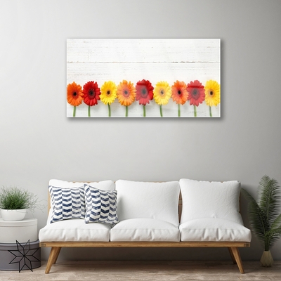 Glasbild aus Plexiglas® Blumen Pflanzen