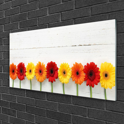 Glasbild aus Plexiglas® Blumen Pflanzen