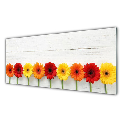 Glasbild aus Plexiglas® Blumen Pflanzen