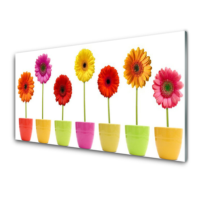 Glasbild aus Plexiglas® Blumen Pflanzen