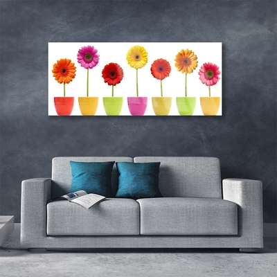 Glasbild aus Plexiglas® Blumen Pflanzen