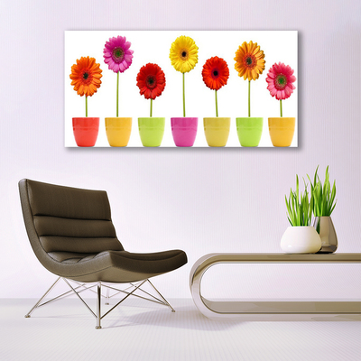 Glasbild aus Plexiglas® Blumen Pflanzen