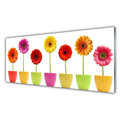 Glasbild aus Plexiglas® Blumen Pflanzen