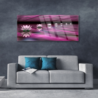 Glasbild aus Plexiglas® Blumen Pflanzen