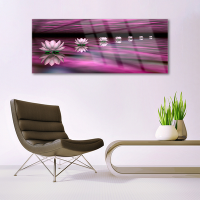 Glasbild aus Plexiglas® Blumen Pflanzen