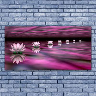 Glasbild aus Plexiglas® Blumen Pflanzen