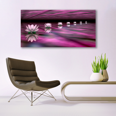 Glasbild aus Plexiglas® Blumen Pflanzen