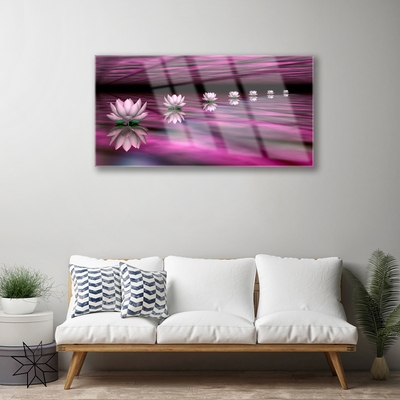 Glasbild aus Plexiglas® Blumen Pflanzen