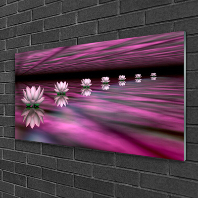 Glasbild aus Plexiglas® Blumen Pflanzen