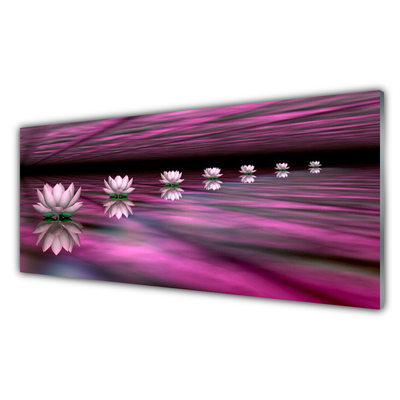 Glasbild aus Plexiglas® Blumen Pflanzen