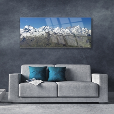 Glasbild aus Plexiglas® Gebirge Landschaft