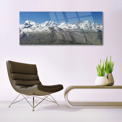 Glasbild aus Plexiglas® Gebirge Landschaft