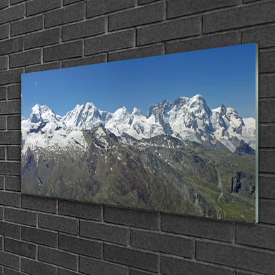 Glasbild aus Plexiglas® Gebirge Landschaft