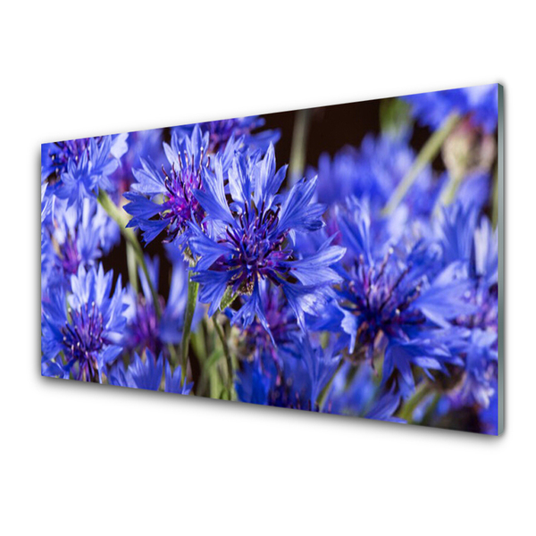 Glasbild aus Plexiglas® Blumen Pflanzen