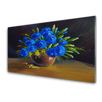 Glasbild aus Plexiglas® Blumen Pflanzen