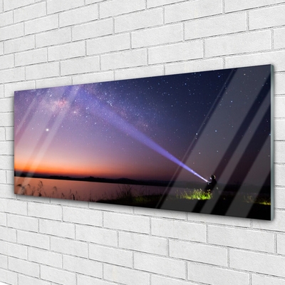 Glasbild aus Plexiglas® Himmel Meer Landschaft