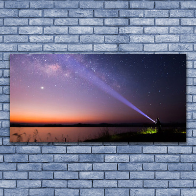 Glasbild aus Plexiglas® Himmel Meer Landschaft